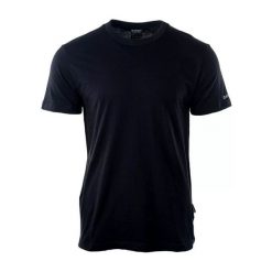 Koszulka męska Hi-Tec Plain - czarna, Rozmiar XL. Czarne t-shirty męskie Hi-tec, m, bez wzorów, z bawełny, bez kołnierzyka, bez ramiączek. Za 34.99 zł.