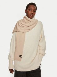 Calvin Klein Szalik Seasonal K60K612662 Różowy. Czerwone rękawiczki damskie Calvin Klein, bez wzorów, z bawełny. Za 269.99 zł.