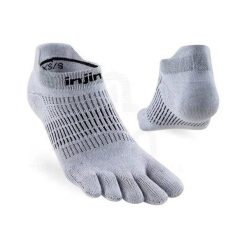 Skarpetki damskie Injinji Lightweight No-Show. Szare skarpetki damskie Injinji, bez wzorów. Za 93.85 zł.