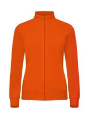 Clique Basic Cardigan Women — kardigan z dresu z zamkiem w kolorze. Brązowe kardigany damskie CLIQUE, l, bez wzorów, z bawełny, bez kołnierzyka. Za 179.74 zł.