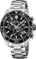 Zegarek Festina Zegarek męski Festina F20042-4 srebrny. Szare zegarki męskie Festina, bez wzorów, srebrne. Za 1,401.00 zł.