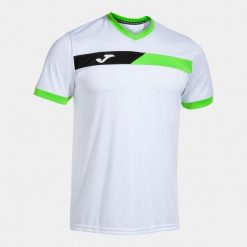 Jersey Joma. Białe koszulki sportowe męskie Joma, bez wzorów, z jersey, bez ramiączek, do piłki nożnej. W wyprzedaży za 115.45 zł.