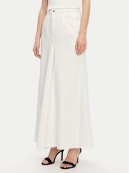 Guess Spódnica ołówkowa W5GD95 D5N92 Biały Regular Fit. Białe spódnice damskie Guess, z aplikacjami, z bawełny, ołówkowe. Za 329.99 zł.