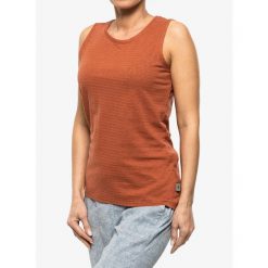 Top damski Royal Robbins Vacationer Tank. Brązowe koszulki sportowe damskie ROYAL ROBBINS, bez wzorów, bez ramiączek. Za 172.99 zł.