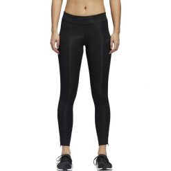 LEGGINSY DŁUGIE RESPONSE (XL). Legginsy damskie Adidas, bez wzorów, z materiału. W wyprzedaży za 149.99 zł.
