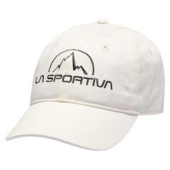 Czapka z daszkiem La Sportiva. Białe czapki damskie La Sportiva, bez wzorów, z bawełny. Za 176.00 zł.