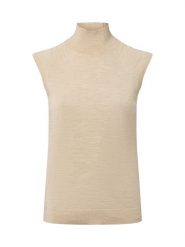 BOSS Sweter - Fipini Kobiety drobna dzianina beżowy, L. Brązowe swetry nierozpinane damskie Boss, l, bez wzorów, z dzianiny, eleganckie, bez kołnierzyka, bez ramiączek. Za 279.95 zł.