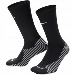 Skarpety Piłkarskie Unisex Dla Dorosłych Strike DriFIT. Czarne skarpety męskie Nike, bez wzorów, z bawełny. Za 66.70 zł.