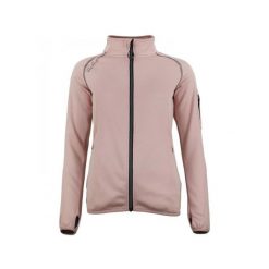 Kurtka damska Peak Mountain Polarshel Amarowz. Czerwone kurtki sportowe damskie Peak Mountain, bez wzorów, bez ramiączek, bez kaptura, trekkingowe. W wyprzedaży za 197.45 zł.