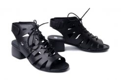 RIEKER REMONTE R8776-00 black, sandały damskie. Czarne sandały damskie Rieker Remonte, bez wzorów, bez obcasa, bez zapięcia. Za 311.92 zł.