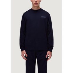 Bluza Mężczyzna NAPAPIJRI B-BACK GRAPHIC C. Niebieskie bluzy męskie Napapijri, m, bez wzorów, z bawełny, bez ramiączek, bez kaptura. W wyprzedaży za 283.40 zł.