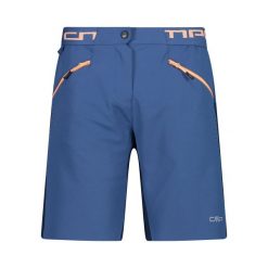 Szorty damskie z wewnętrzną dzianinową bielizną CMP Free. Brązowe szorty damskie CMP, bez wzorów, z dzianiny. W wyprzedaży za 293.99 zł.