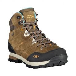 Buty trekkingowe damskie CMP Alcor Mid Trekking Wp. Brązowe obuwie trekkingowe damskie CMP, z materiału, za kostkę, bez zapięcia. Za 559.99 zł.