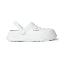 Domowe kapcie CONCORD z ciepłą wyściółką i wkładką z pianki EVA. Białe buty zimowe męskie IZAS, bez wzorów, bez obcasa, bez zapięcia. W wyprzedaży za 121.70 zł.