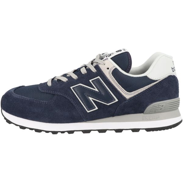 Buty do chodzenia męskie New Balance 574. Niebieskie buty sportowe męskie New Balance, bez wzorów, z gumy, bez zapięcia, trekkingowe, New Balance 574. Za 554.00 zł.