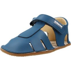 Sandały TITANITOS L560 ALBERTIC Niebieski. Niebieskie buty zimowe męskie TITANITOS, bez wzorów, ze skóry, bez obcasa, bez zapięcia. Za 174.99 zł.