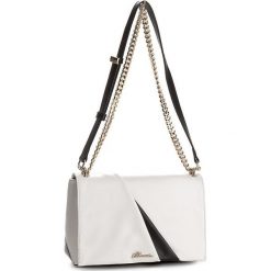 Torebka BLUMARINE - Elisabeth B10.002 Offwhite/Black F03. Białe torebki do ręki damskie Blumarine, bez wzorów, ze skóry, bez dodatków. W wyprzedaży za 849.00 zł.