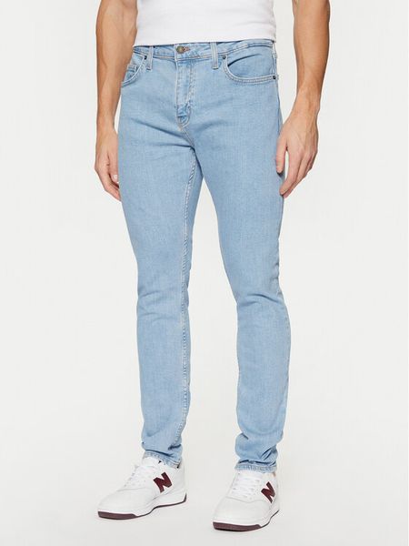 Guess Jeans Jeansy M4YA0F D5DM1 Niebieski Slim Fit. Niebieskie jeansy męskie Guess Jeans, z bawełny. Za 229.99 zł.