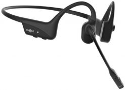 Shokz OpenComm 2 UC (USB-A) Black. Czarne słuchawki bezprzewodowe AFTERSHOKZ. Za 1,149.00 zł.