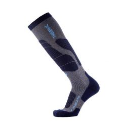 Skarpety narciarskie czlowiek Therm-ic Ski Merino Reflector Men wysokosc kolano. Niebieskie skarpety męskie THERM-IC, bez wzorów, z elastanu. Za 199.00 zł.