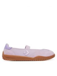 Converse Baleriny Run Star Trainer Ballet Flat​ A17029C Fioletowy. Fioletowe balerinki damskie Converse, bez wzorów, ze skóry, retro, bez obcasa, bez zapięcia. Za 349.99 zł.