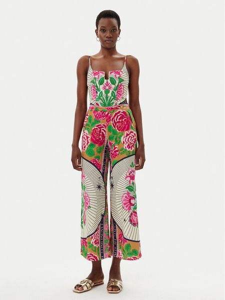 Maaji Kombinezon Cerice Bouquet Biena PT2712CJU001 Kolorowy Regular Fit. Sukienki damskie Maaji, l, bez wzorów, z wiskozy, bez kołnierzyka, bez ramiączek. Za 379.99 zł.