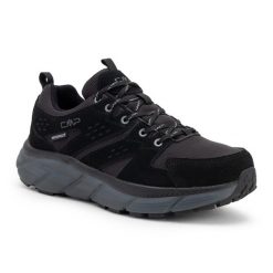 Buty trekkingowe męskie CMP Kamsel Low Multifunctional. Czarne buty zimowe męskie CMP, bez wzorów, bez obcasa, bez zapięcia. Za 239.99 zł.