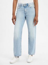 Calvin Klein Jeans Dżinsy - Signature 90s Straight Kobiety Bawełna niebieski, 28-30. Niebieskie jeansy damskie Calvin Klein Jeans, bez wzorów, z bawełny. Za 279.95 zł.