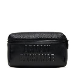 Saszetka Armani Exchange. Czarne saszetki i nerki męskie Armani Exchange, bez wzorów. Za 459.99 zł.