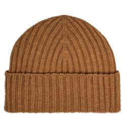 Czapka New Era. Brązowe czapki męskie New Era, na zimę, bez wzorów. Za 159.99 zł.