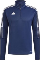 Adidas Bluza adidas TIRO 21 Warm Top GH4463 GH4463 granatowy S. Niebieskie bluzy męskie Adidas, m, bez wzorów, bez ramiączek, bez kaptura. Za 100.49 zł.