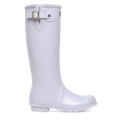 Kalosze Hunter. Żółte kalosze damskie Hunter, bez wzorów, bez zapięcia. Za 199.99 zł.