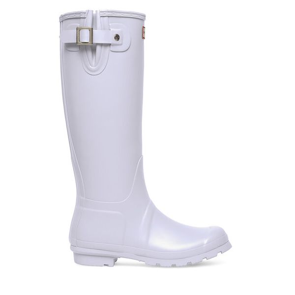 Kalosze Hunter. Żółte kalosze damskie Hunter, bez wzorów, bez zapięcia. Za 199.99 zł.