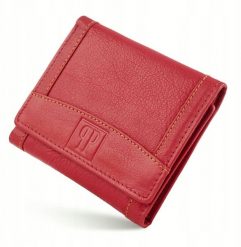 Paolo Peruzzi Czerwony skórzany portfel damski T-70-LRD. Czerwone portfele damskie Paolo Peruzzi. Za 78.98 zł.