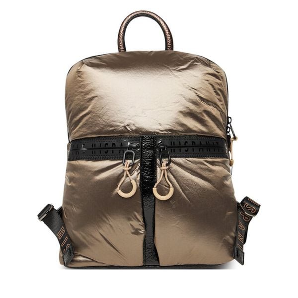 Plecak Hispanitas. Brązowe plecaki damskie Hispanitas, bez wzorów. Za 439.99 zł.