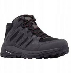 Buty trekkingowe męskie Columbia Redmond IV Mid WP Czarne 44,5 (2128711010). Czarne trekkingi męskie Columbia, bez zapięcia. Za 364.10 zł.