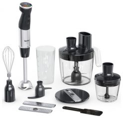 Tefal HB67G830 Quickchef+8w1 czarno-srebrny. Czarne blendery Tefal. Za 359.00 zł.