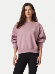 Adidas Bluza Essentials Fleece Boatneck Sweatshirt KT2284 Różowy Regular Fit. Czerwone bluzy damskie Adidas, xl, bez wzorów, z bawełny, bez ramiączek, bez kaptura. Za 219.99 zł.