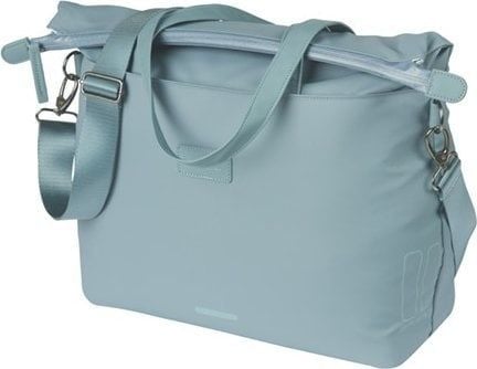 Torba BASIL MANHATTAN COMMUTER OFFICE BICYCLE LAPTOP BAG, HOOK-ON, 12L, Wodoodporna, Graphite Blue (NEW 2025). Niebieskie torby na laptopa damskie BASIL, bez wzorów. Za 352.52 zł.