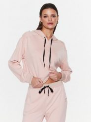 Liu Jo Sport Bluza TA3109 J6182 Różowy Regular Fit. Czerwone bluzy damskie Liu Jo Sport, xl, bez wzorów, z wiskozy, sportowe, bez ramiączek, bez kaptura. Za 299.99 zł.
