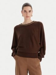 Marciano Guess Sweter 5BGR02 5782Z Brązowy Regular Fit. Brązowe swetry nierozpinane damskie Marciano Guess, xxl, z aplikacjami, z syntetyku, bez kołnierzyka, bez ramiączek. Za 689.99 zł.