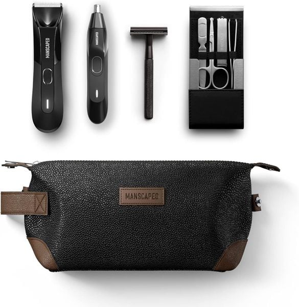 MANSCAPED 4.0 Niezbędnik dla mężczyzn: trymery, maszynka zestaw do paznokci. Golarki i trymery Manscaped. Za 949.00 zł.