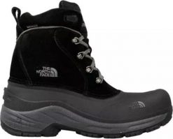 Buty trekkingowe męskie The North Face Chilkat V Lace WP czarne r. 44 1/2. Czarne trekkingi męskie The North Face, bez zapięcia. Za 593.25 zł.