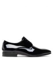 Lloyd Półbuty Jerez 21-627-20 Czarny. Czarne buty wizytowe męskie Lloyd, bez wzorów, z lakierowanej skóry, bez obcasa, bez zapięcia. Za 599.99 zł.