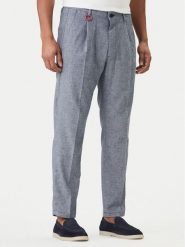 JOOP! Jeans Spodnie materiałowe Lead2 30102837 Granatowy Regular Fit. Niebieskie spodnie materiałowe męskie JOOP! Jeans, bez wzorów, z jeansu. Za 569.99 zł.