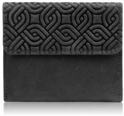 Portfel damski skórzany vintage czarny mały Paolo Peruzzi T-114-HBL. Czarne portfele damskie Paolo Peruzzi. Za 92.16 zł.