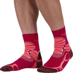 Skarpetki Monnet Extra Light Mid. Czerwone skarpetki damskie MONNET, bez wzorów. Za 185.50 zł.