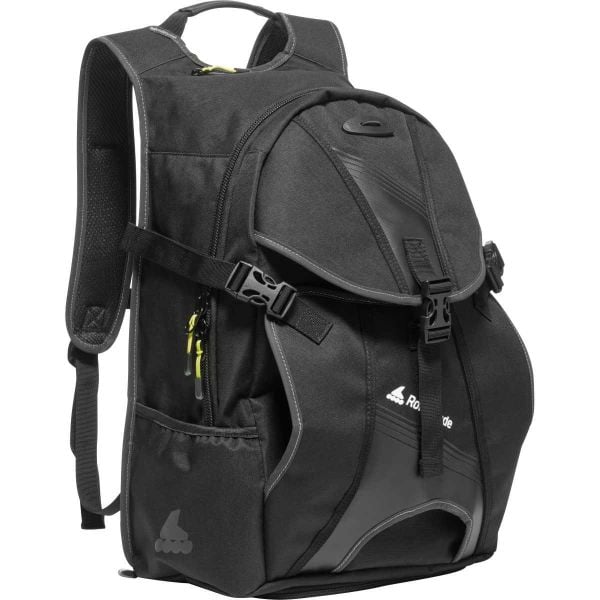 Plecak na rolki Rollerblade Backpack LT 30 Eco. Czarne plecaki damskie Rollerblade, bez wzorów, z materiału. Za 359.99 zł.