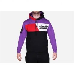 Bluza sportowa męska Mitchell & Ness Toronto Raptors. Fioletowe bluzy sportowe męskie Mitchell & Ness, l, bez wzorów, z kapturem. Za 525.00 zł.