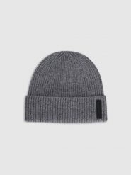 4F Czapka beanie wełniana męska - szara L. Szare czapki męskie 4F, na zimę, bez wzorów, z dzianiny. Za 99.99 zł.
